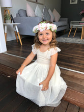 Load image into Gallery viewer, Sophia Dress -Vintage Cream