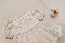 Load image into Gallery viewer, HI BYEBEBE~Baby Lace Overlay Dress~Cream