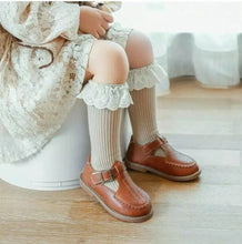 Load image into Gallery viewer, Lace Baby Girl Knee High Socks~3 colours
