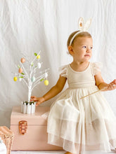 Load image into Gallery viewer, Sophia Dress -Vintage Cream