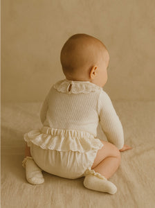 LALA Holly Frill Baby Bloomers ~ 2 colours