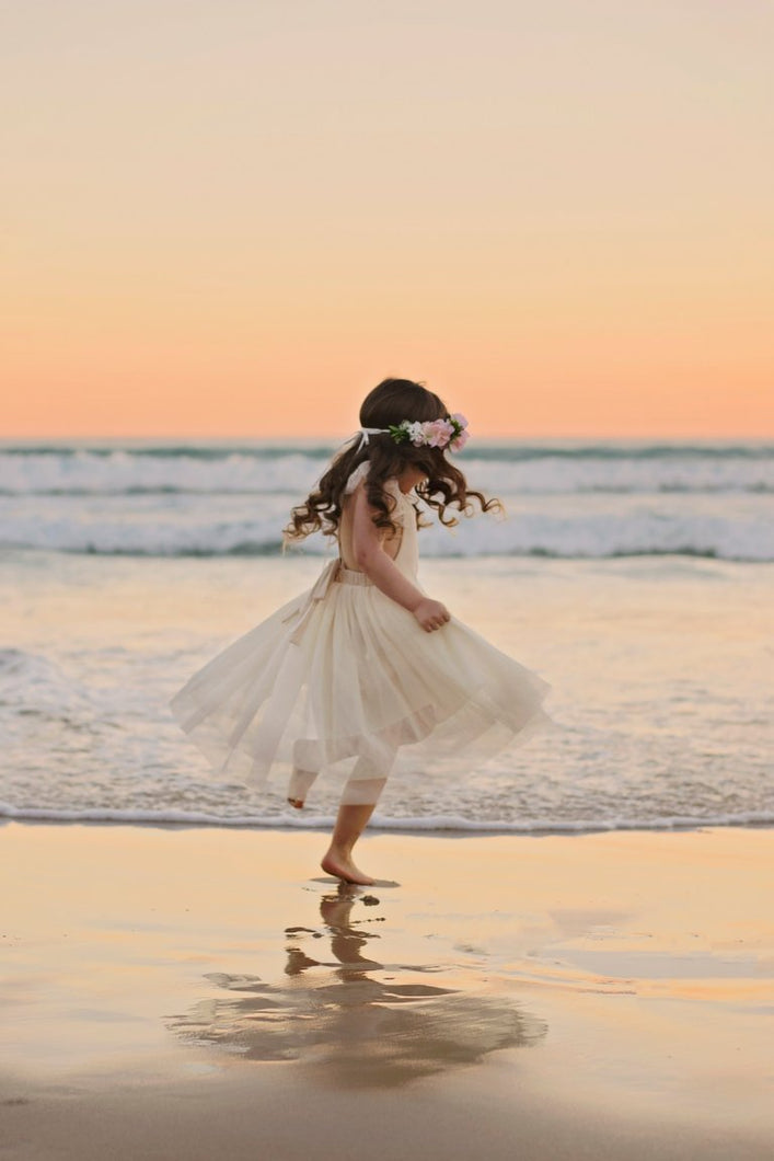 Sophia Dress -Vintage Cream