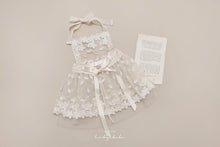 Load image into Gallery viewer, HI BYEBEBE~Baby Lace Overlay Dress~Cream