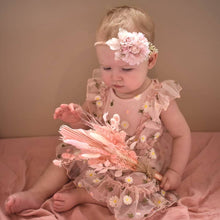 Load image into Gallery viewer, Aurora Rose Elastic Baby Headband