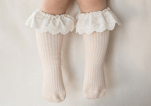 Load image into Gallery viewer, KIDS CLARA Lace Baby Knee High Socks~2 colours