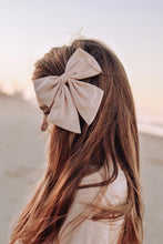 Load image into Gallery viewer, Linen Sailor Bow -Blush